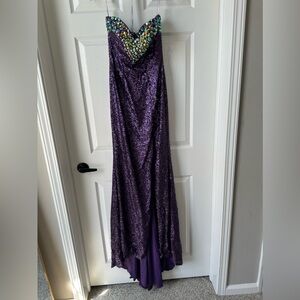 Sherri Hill sequin formal gown